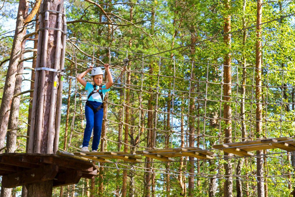dete u avanturaa parku u Zlatiboru